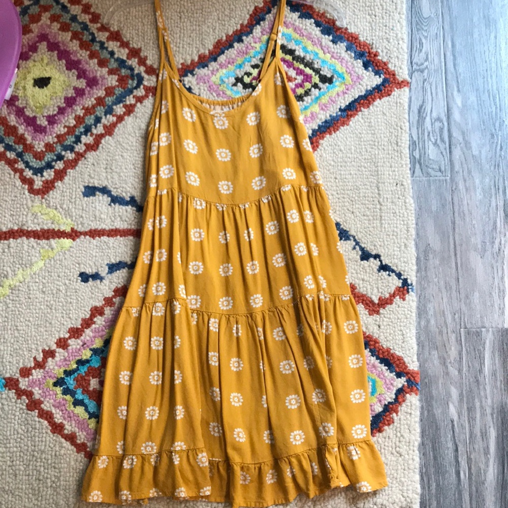 Yellow summer dress